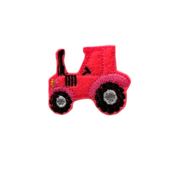 Farm Tractor Feltie Neon