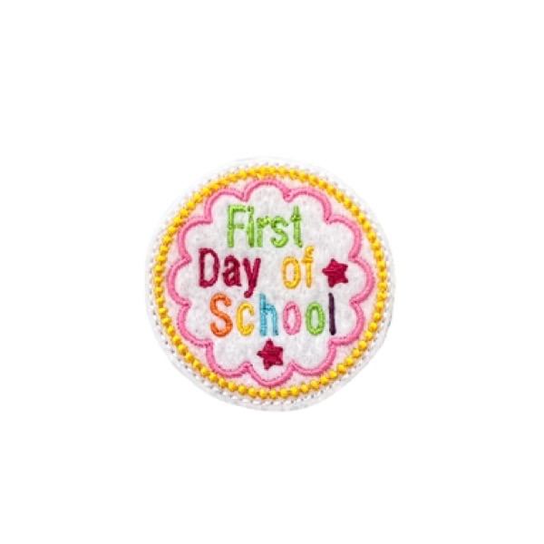 First Day Of School Feltie