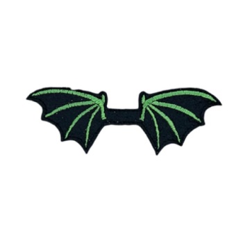 Dragon/ Bat Wing Tails Green