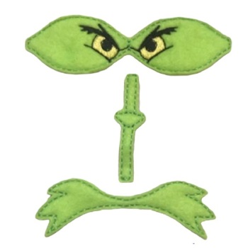 Mean Green Bow Parts 3”