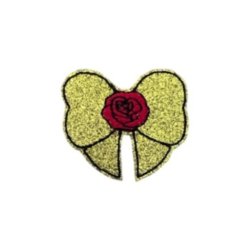 Rose Bow Feltie
