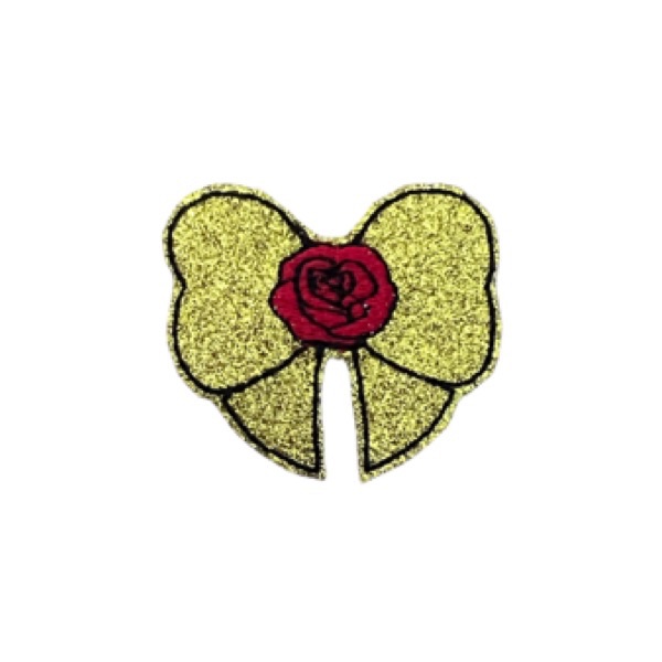 Rose Bow Feltie