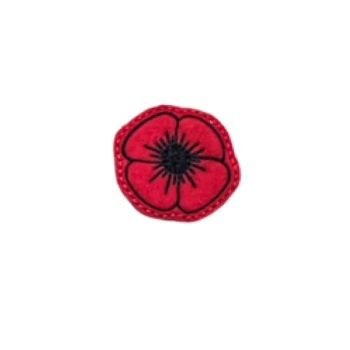 Mini Poppy Feltie