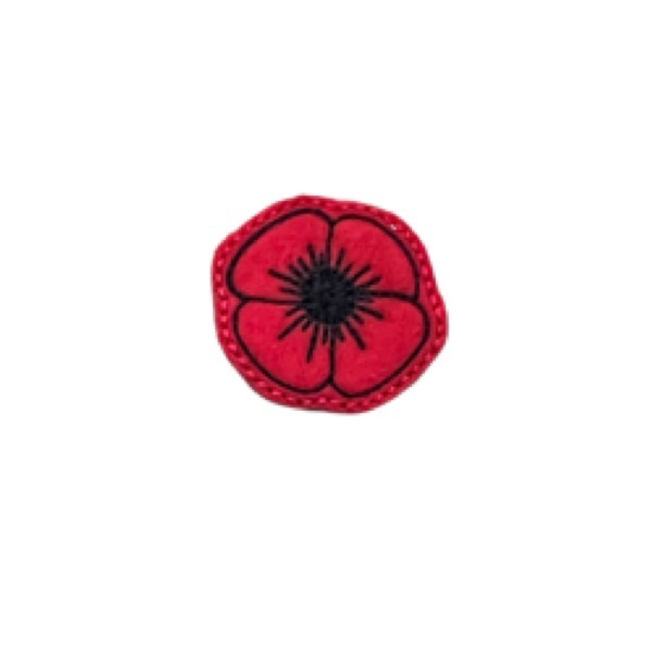 Mini Poppy Feltie
