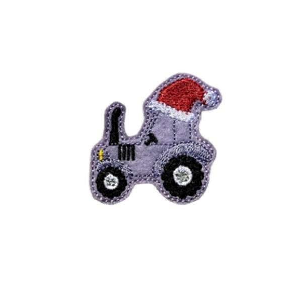 Tractor Santa Feltie Purple