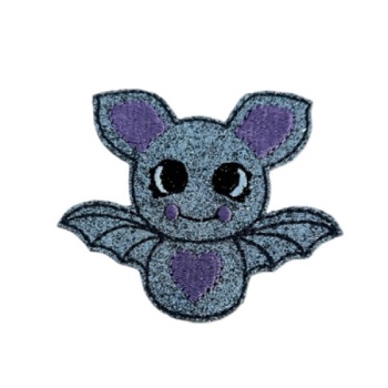 Cute Bat Headband Slider Purple