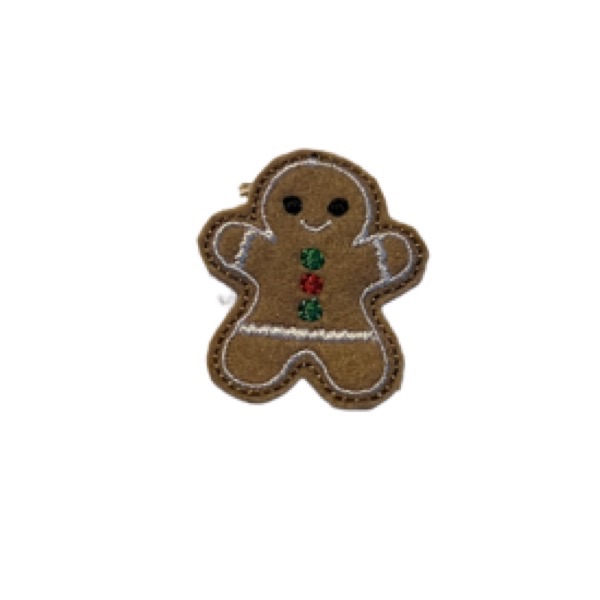 Gingerbread Boy Feltie