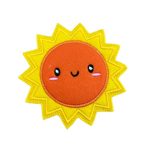 Large Sun Feltie