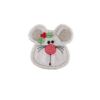 Christmas Mouse Feltie