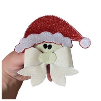 Santa Face Bow Parts