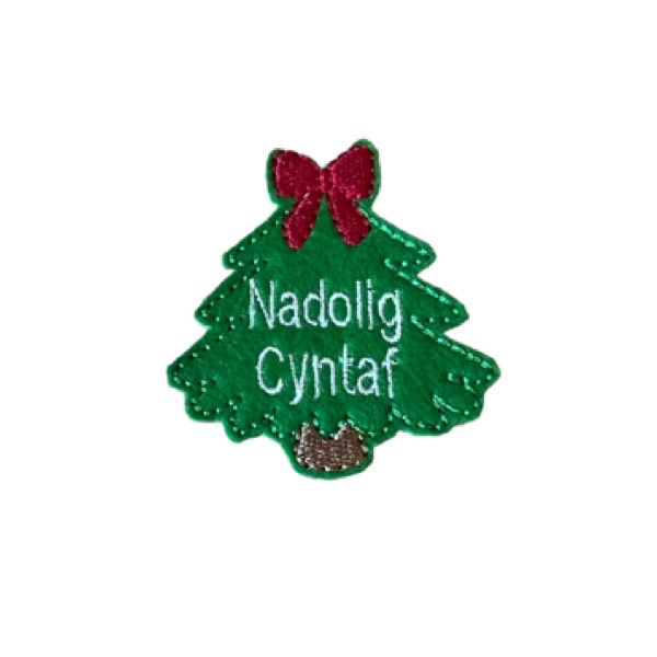 Nadolig Cyntaf Tree Feltie