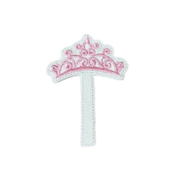 Crown Bow Wrap Pink