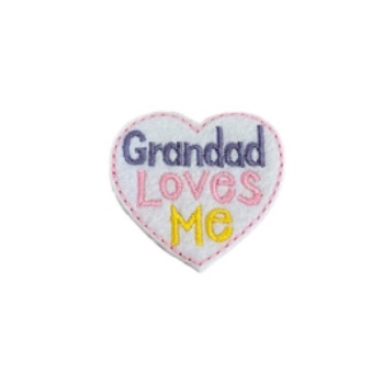Grandad Loves Me Feltie