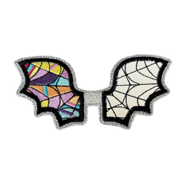 Stained Glass Bat Bow Part
