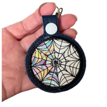 Stained Glass Window Keyring