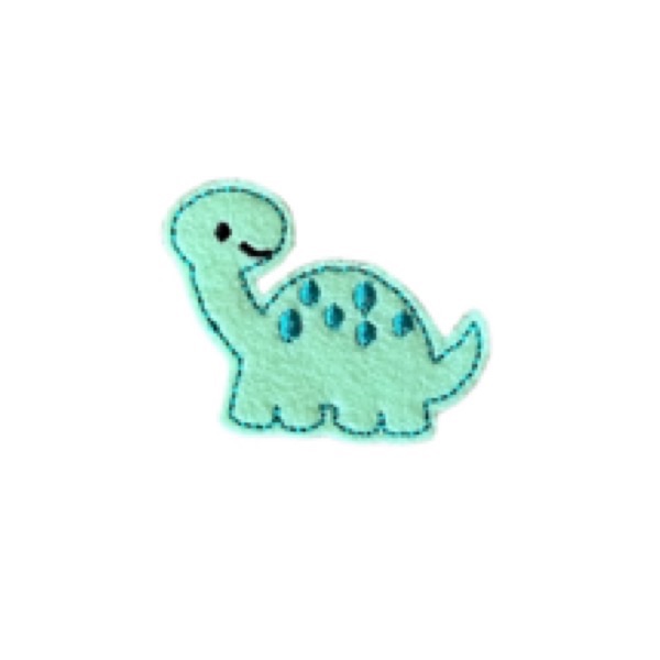 Dinosaur Feltie Mint