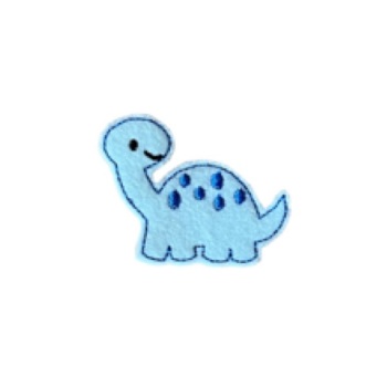 Dinosaur Feltie Baby Blue