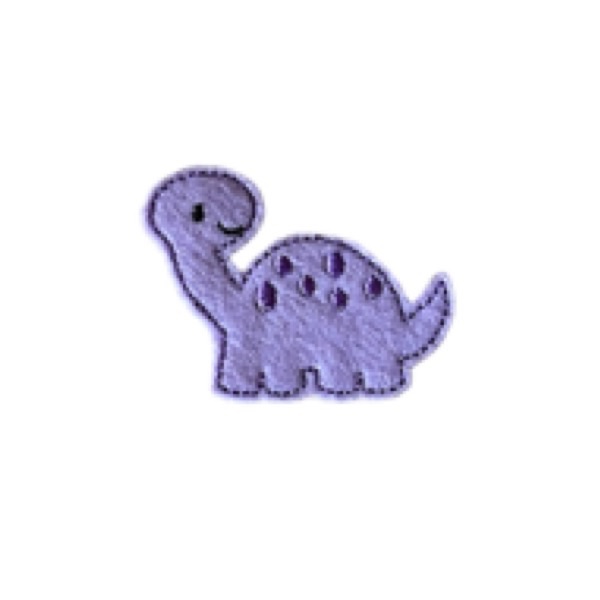 Dinosaur Feltie Lilac