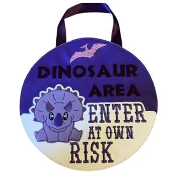 Dinosaur Area Purple