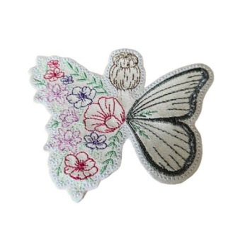 Flower Butterfly Girl Feltie