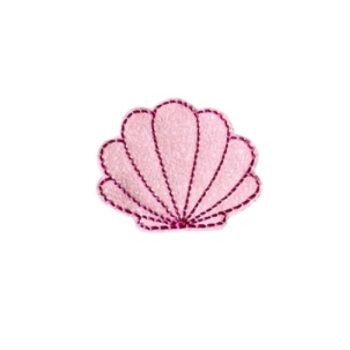 Shell Feltie Baby Pink