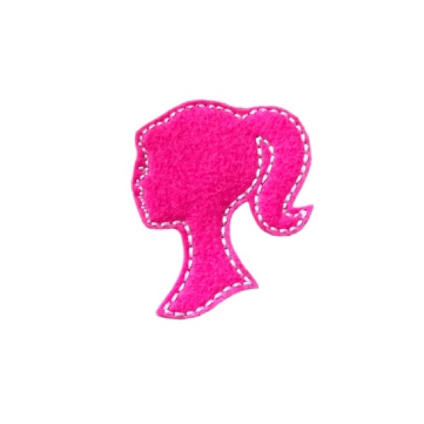 Pink Girl Feltie