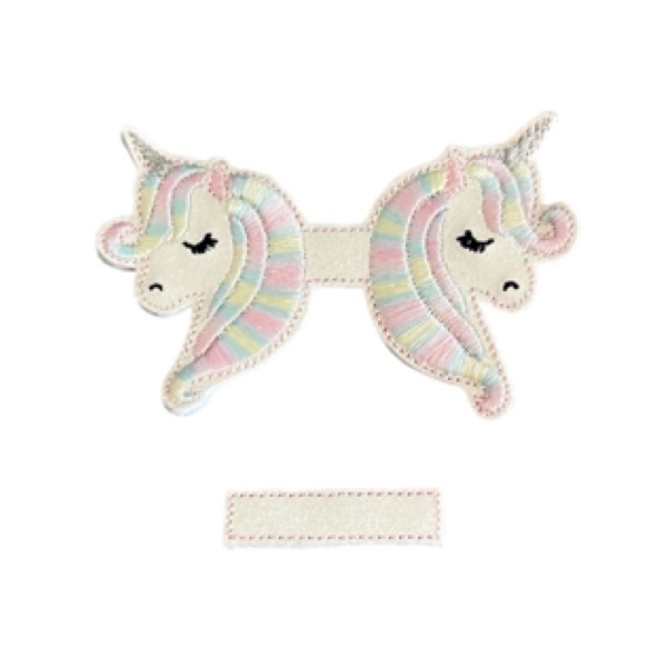 Unicorn tails bow parts pastel