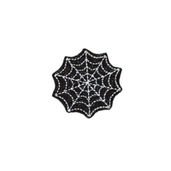 Spider Web Feltie Black