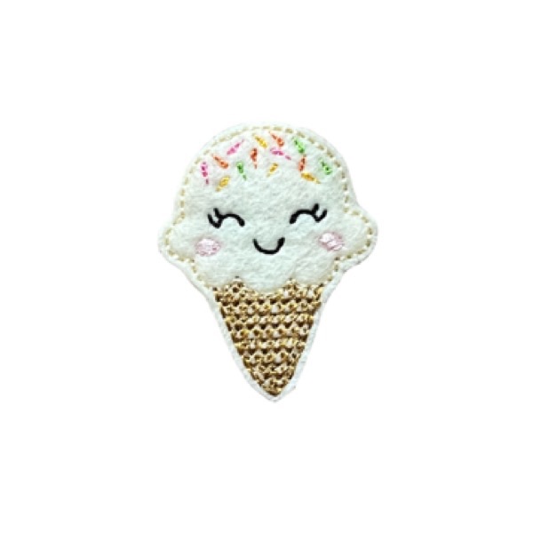 Ice Cream Feltie Cream