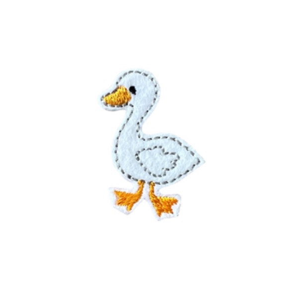 White duck feltie