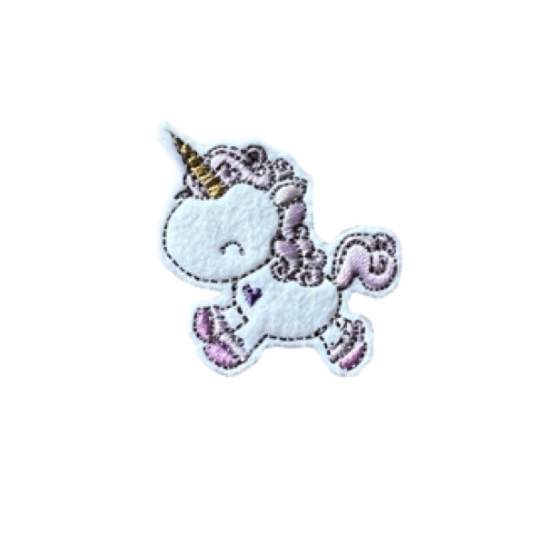 Dreaming Unicorn Feltie Lilac
