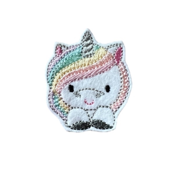 Livy Unicorn Feltie Pastel
