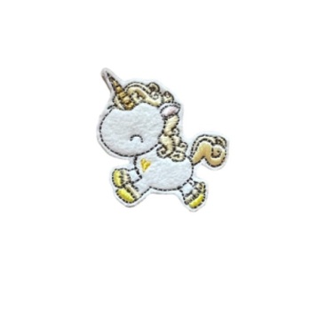 Dreaming Unicorn Feltie Yellow