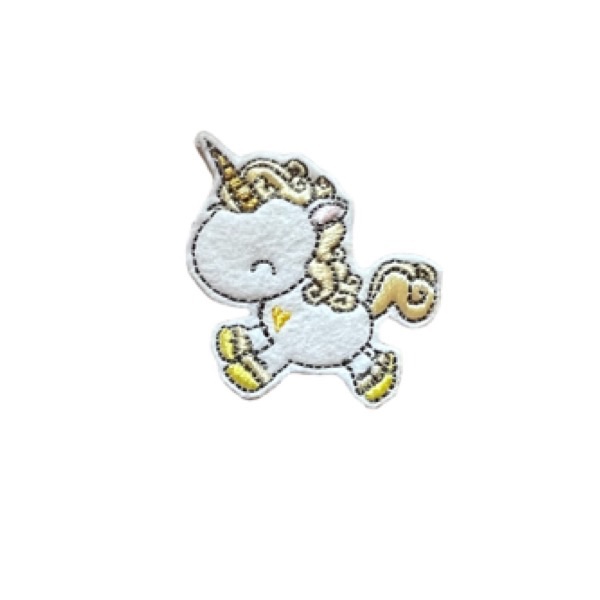 Dreaming Unicorn Feltie Yellow