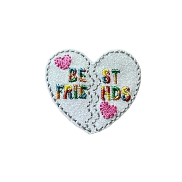 Best friends feltie multi coloured
