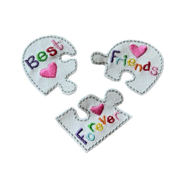 Best Friends Forever Feltie