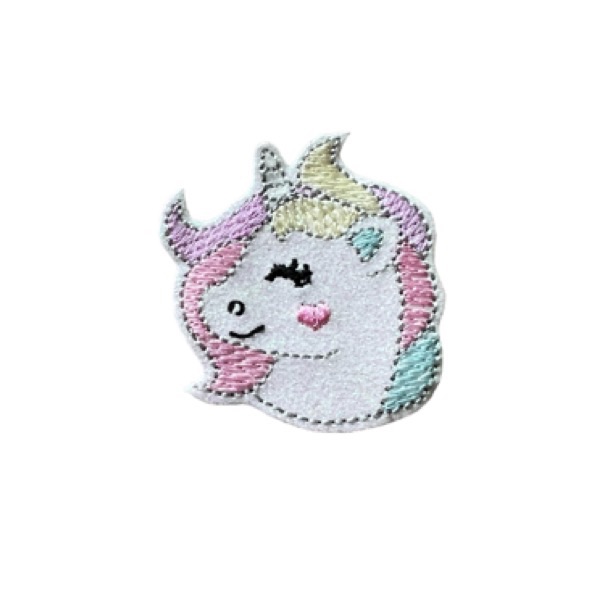 Glitter unicorn feltie pastel