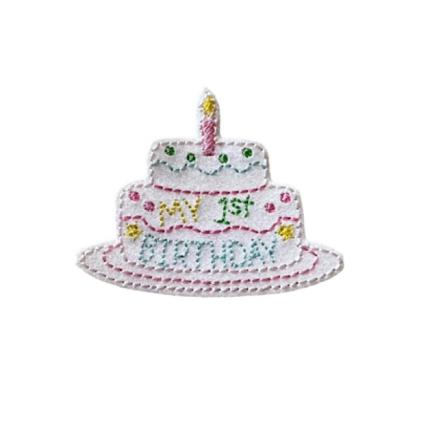 My 1st Birthday Feltie