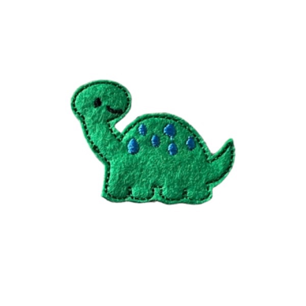 Dinosaur feltie green