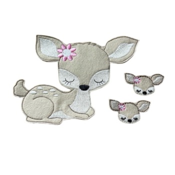 Deer large feltie bundle