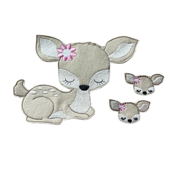 Deer large feltie bundle