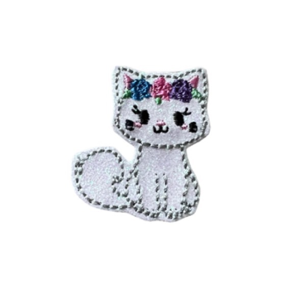 Girly cat feltie