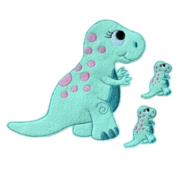 Kizzy the Dino set mint
