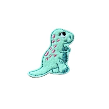 Kizzy the Dino feltie mint