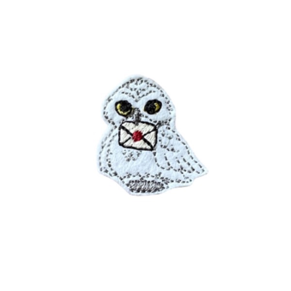 Snowy owl feltie