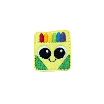 Box of Crayons Feltie