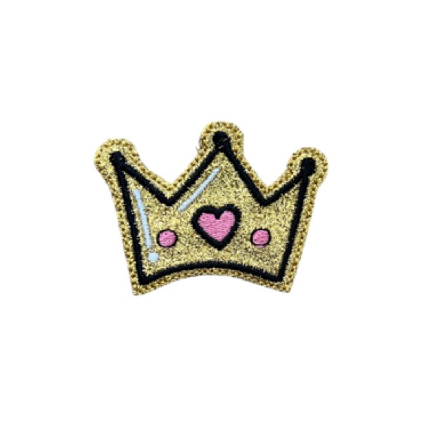 Gold Crown Feltie