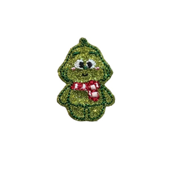 Baby grinch feltie