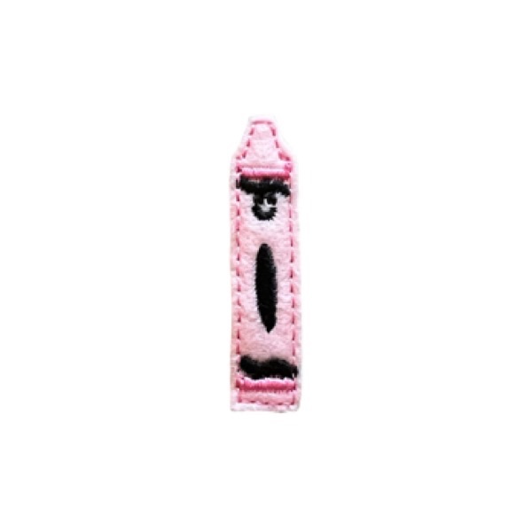 Crayon feltie small