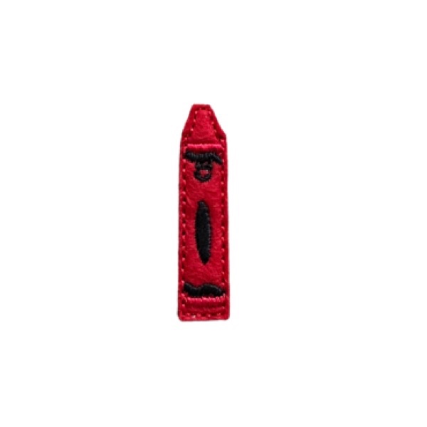 Crayon Feltie Red